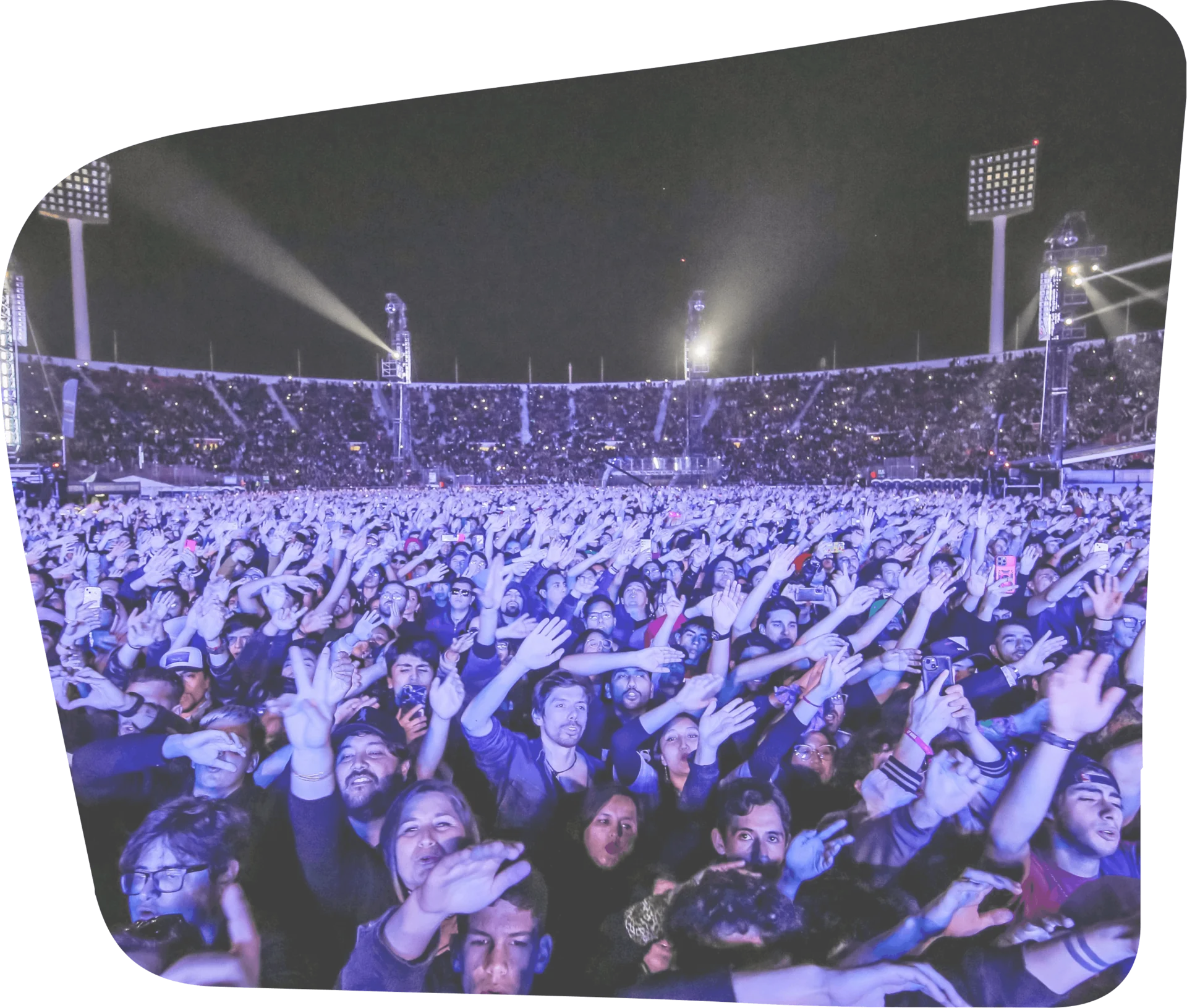 Publico en estadio